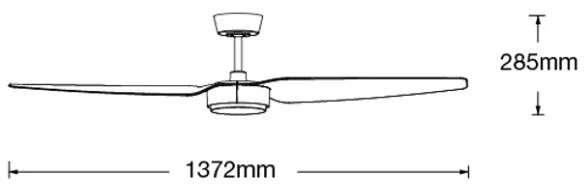 Ventilator de tavan Lucci air 21615449 CONDOR negru + telecomandă
