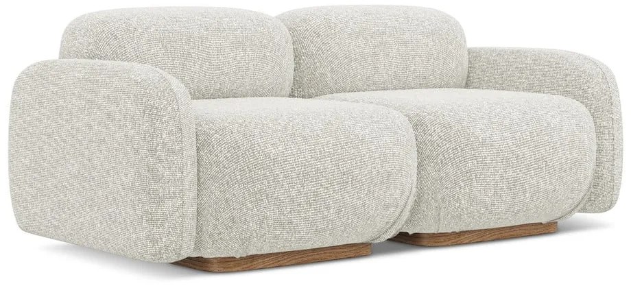 Canapea modulară crem 190 cm Ailani – Makamii