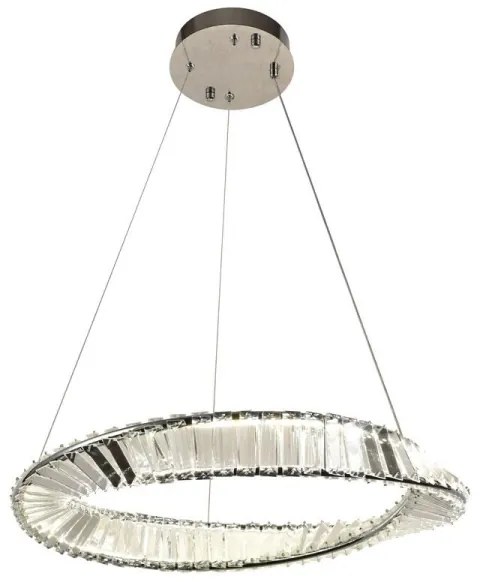 Lustră LED de cristal dimabilă pe cablu LED/40W/230V + telecomandă