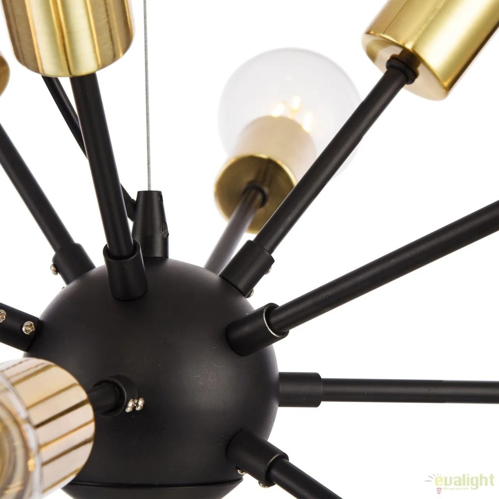 Lustra deosebita cu 12 de surse de lumina Jackson MYT546PL-12B