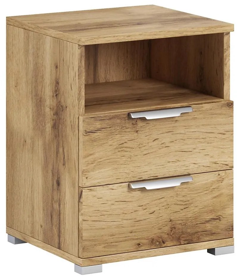 Noptieră NED, stejar Wotan