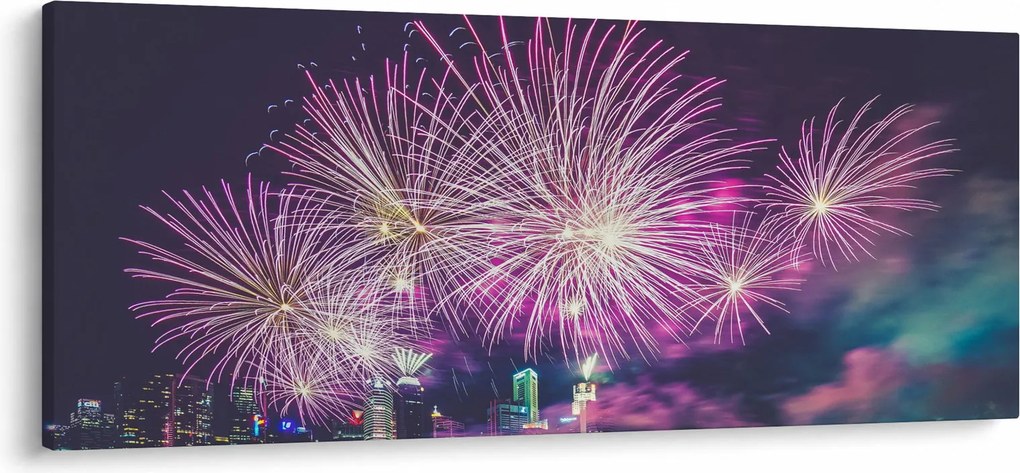 Tablou cu artificii (120x50 cm)