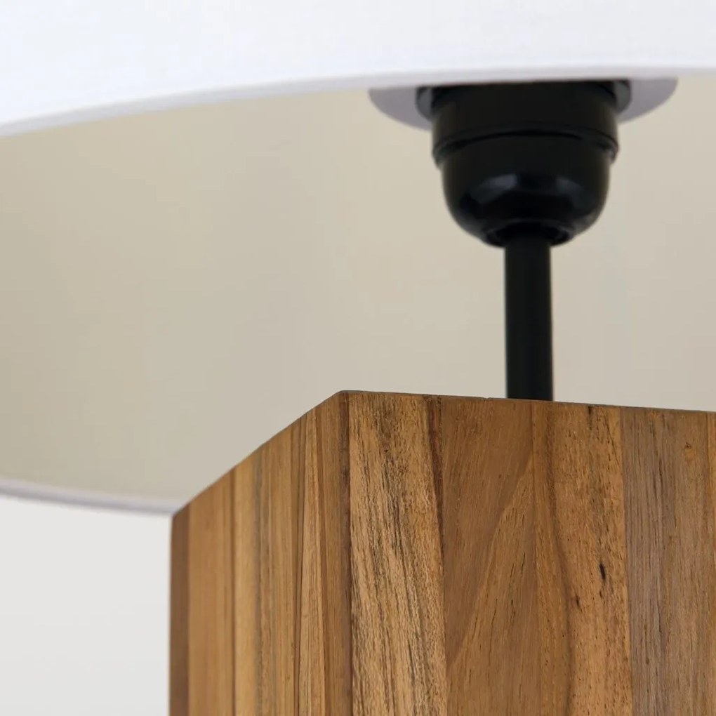 Veioza/Lampa de masa lemn design decorativ DALLAS
