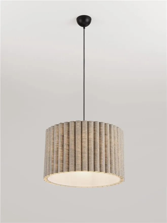 Lustra suspendata cu abajur din in verde Nos