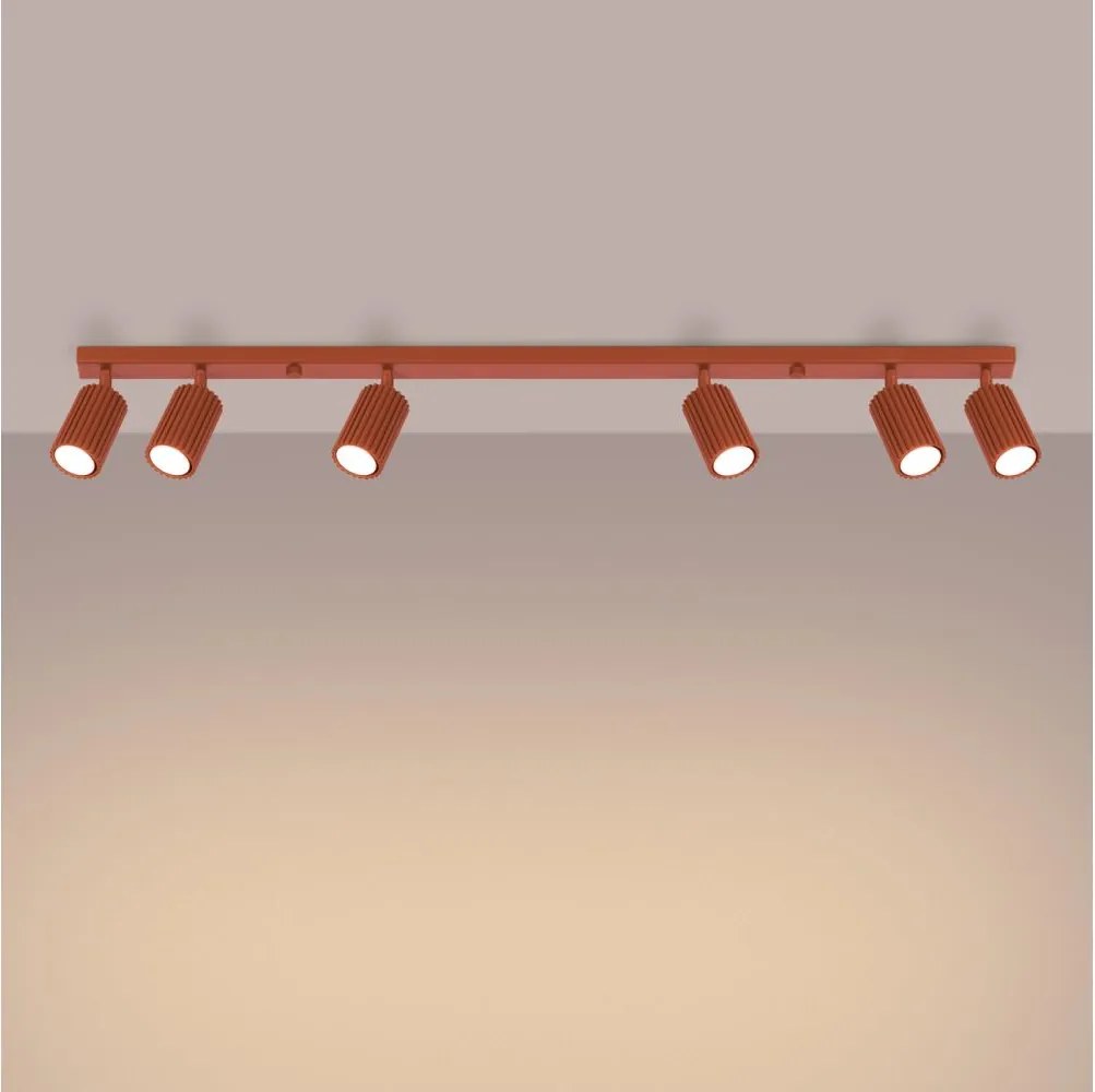 Brilagi - Spot LED CRESTO 6xGU10/10W/230V roșu