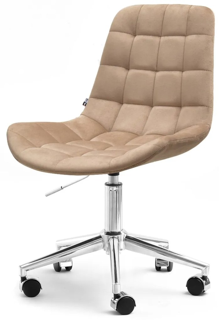 Scaun Eleanor (bej + crom). 1110003