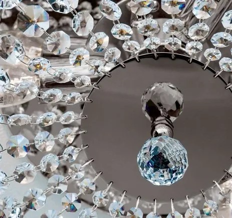 Lustra aplicata cristal Schöler design de lux Sheraton 35cm, chrome