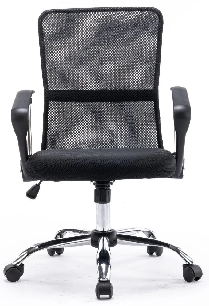 Scaun de birou cu plasa, Black esn103