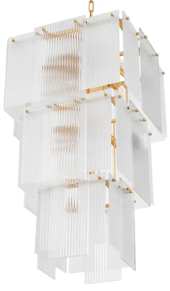 Candelabru design LUX, Sticla, Alama Antic, Giardano
