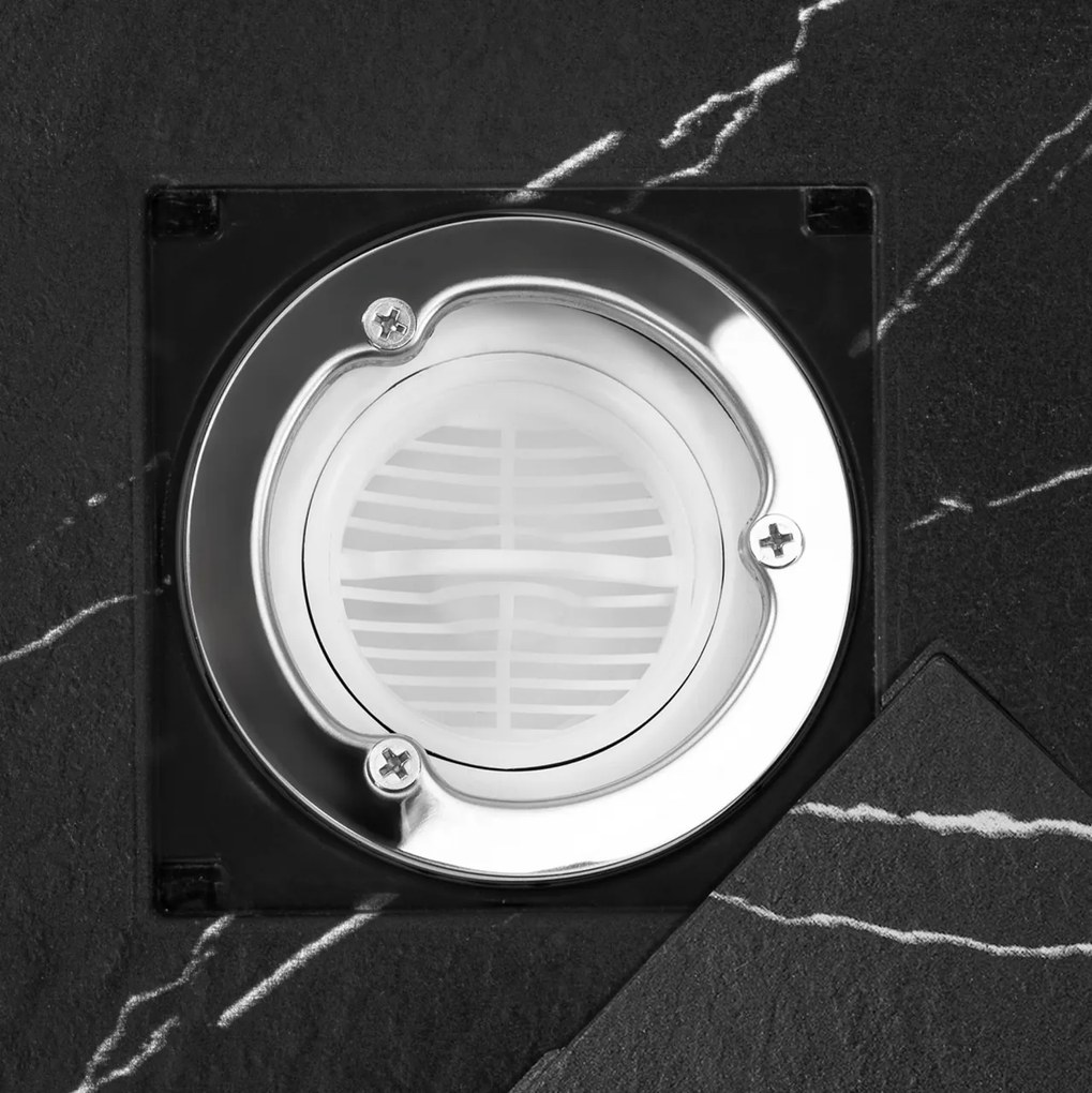 Cadita de dus Magnum Carrara neagra 80x100