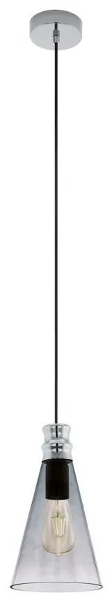 Eglo 49154 - Lustră pe cablu FRAMPTON 1 1xE27/60W/230V