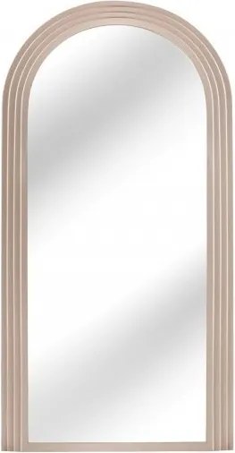 Oglinda de perete decorativa Art Deco 160cm, greige