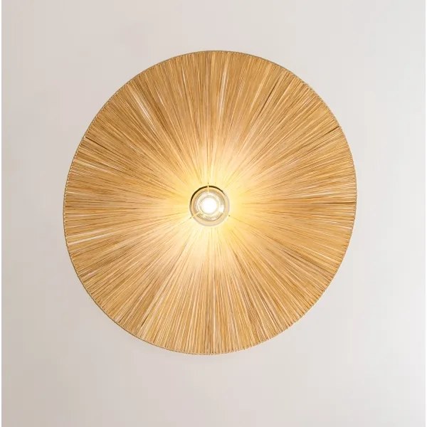 Brilagi - Lustră LED pe cablu CERIA BOHO 1xE27/40W/230V Ø 80 cm rafie