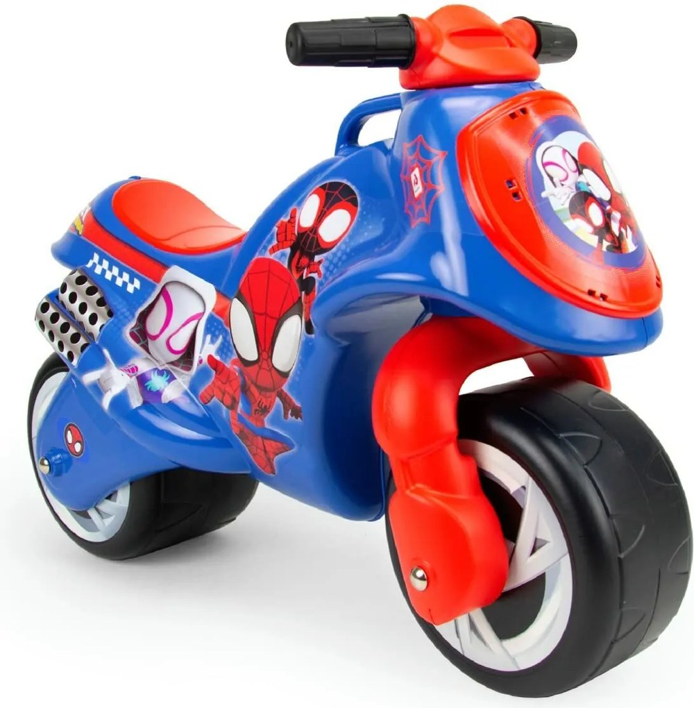 Motocicletă fără Pedale Spidey 69 x 27,5 x 49 cm Albastru