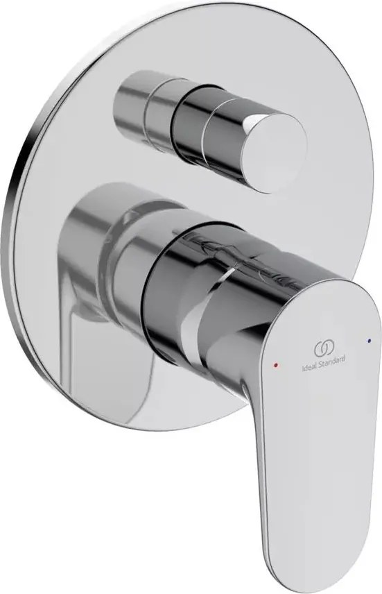 Baterie cada - dus incastrata Ideal Standard Cerafine O crom lucios fara corp ingropat
