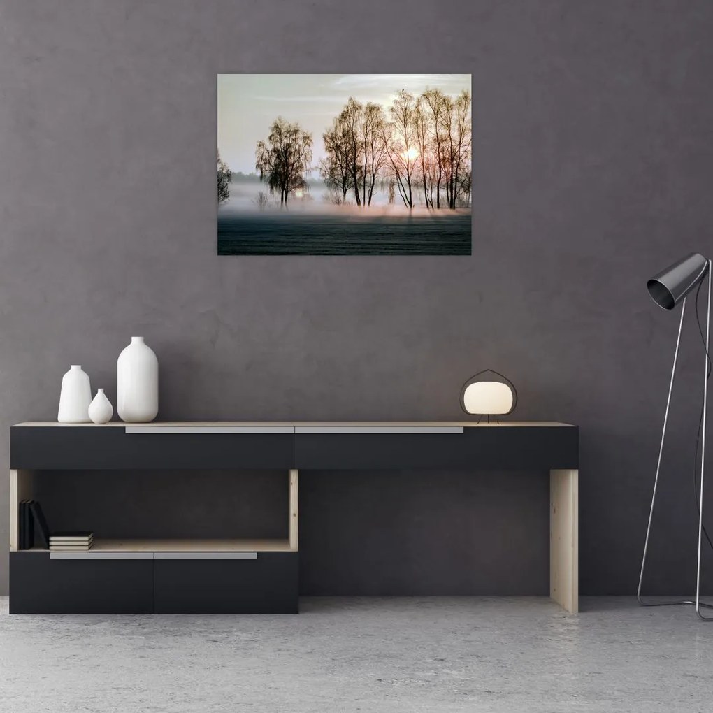 Tablou - Dimineața mohorâtă (70x50 cm)