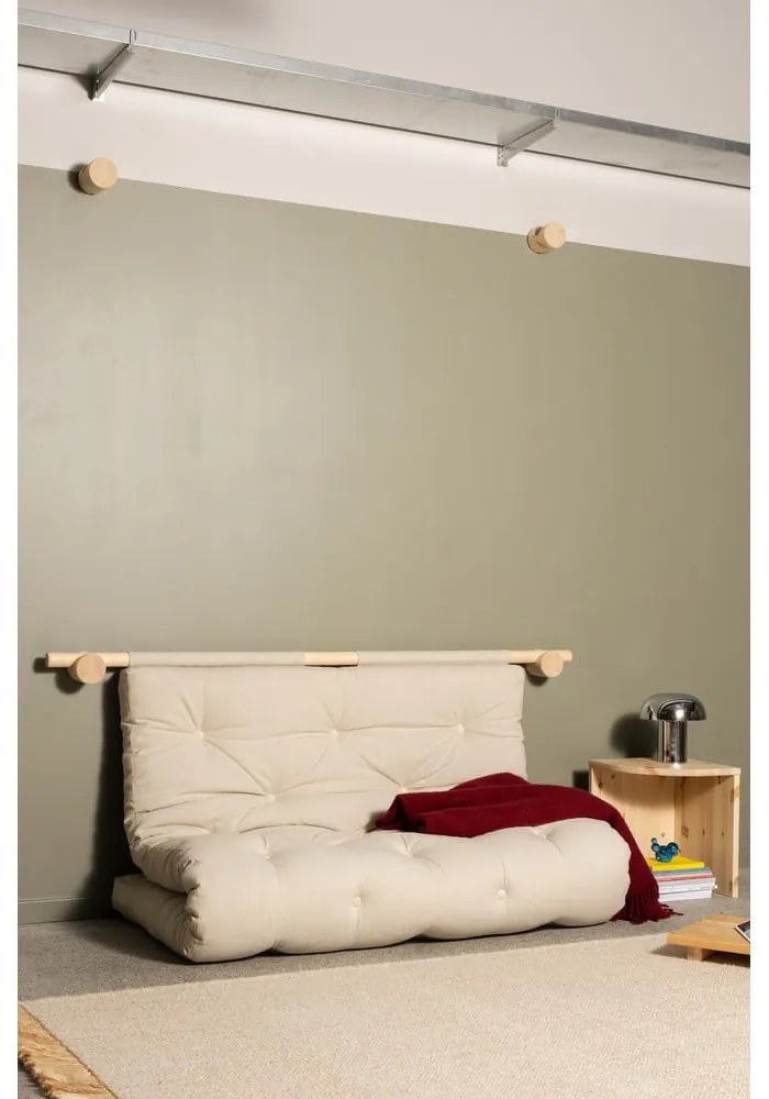 Canapea maro extensibilă 135 cm Hooked – Karup Design