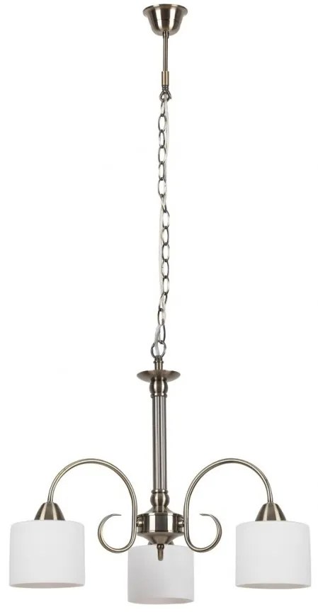 Candelabru clasic cu 3 brate EDITH bronz antic 7275 RX