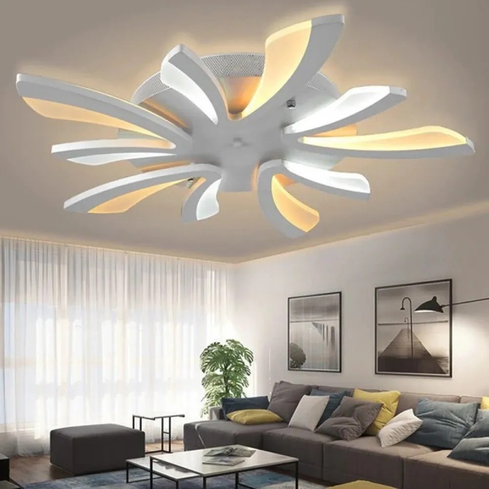 Lustra LED Cu Telecomanda, Elit's Esn M111/5r, 190w