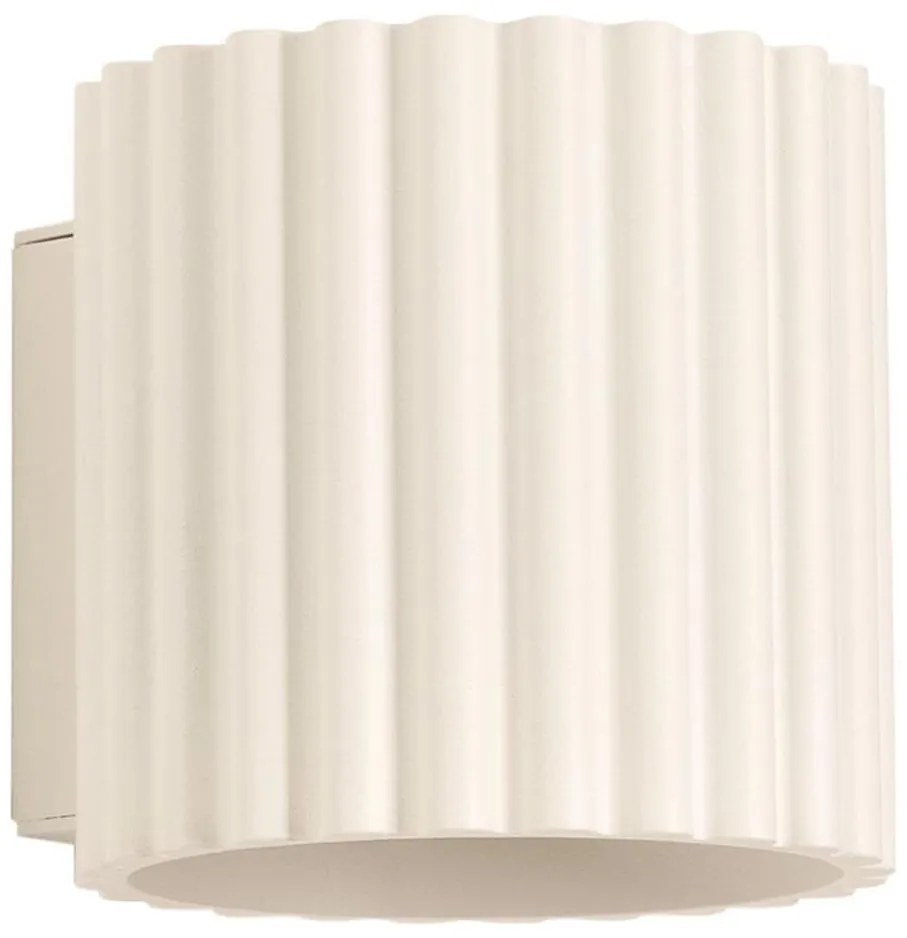 Sollux SL.1791 - Aplică de perete AURA, 1 x G9, 10 W, 230 V, crem