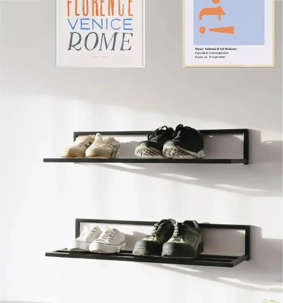 Pantofar hol 2 buc 70X30X25 cm, negru