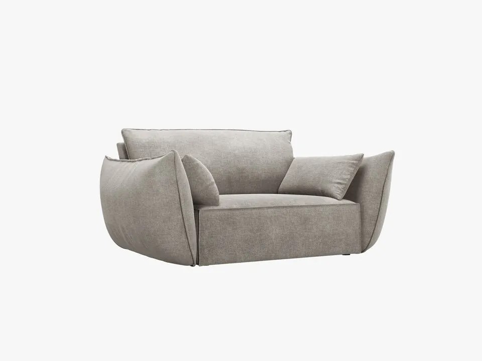 Fotoliu Kaelle chenille L128 cm