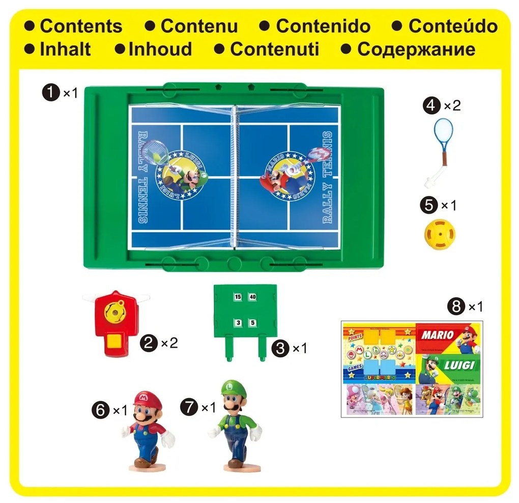 Epoch Super Mario Board Game Tennis