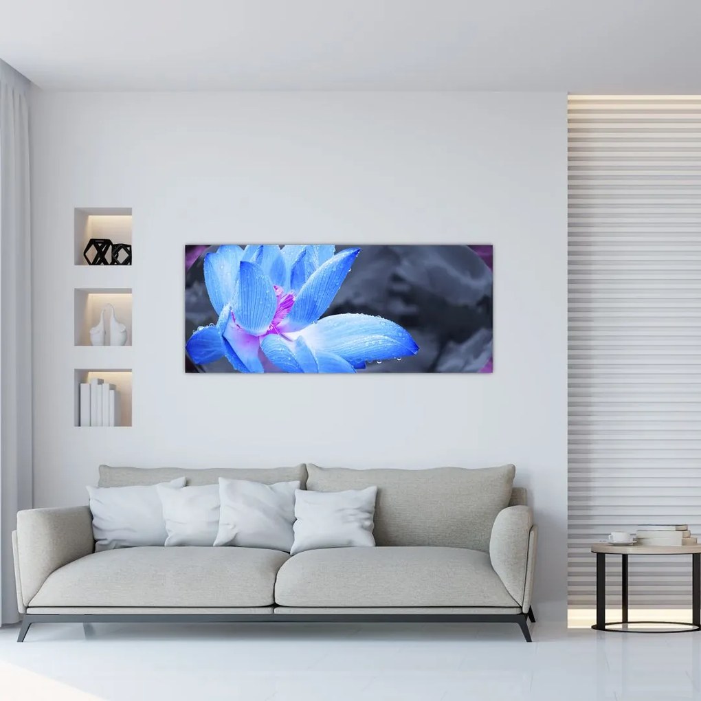 Tablou florilor în detailu (120x50 cm)
