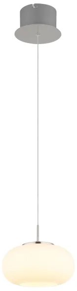 Lustră LED pe cablu Globo 15744HN QUINTARA LED/6W/230V alb