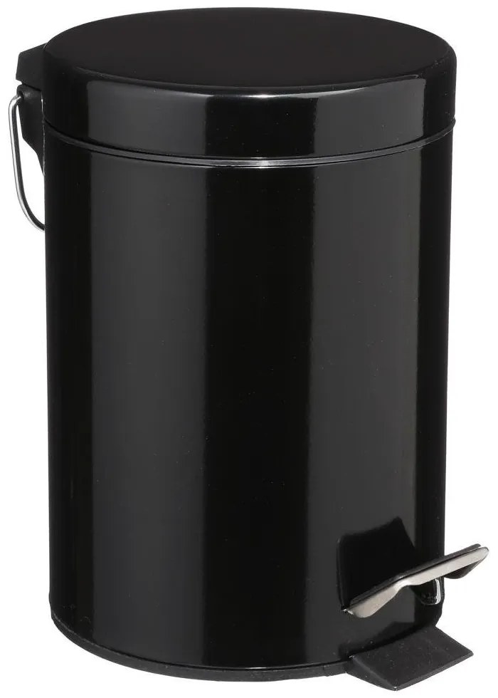 Cos de gunoi, Negru, 3L