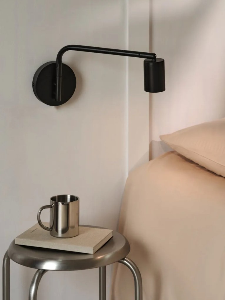 Aplica reglabila design nordic minimalist Explore negru