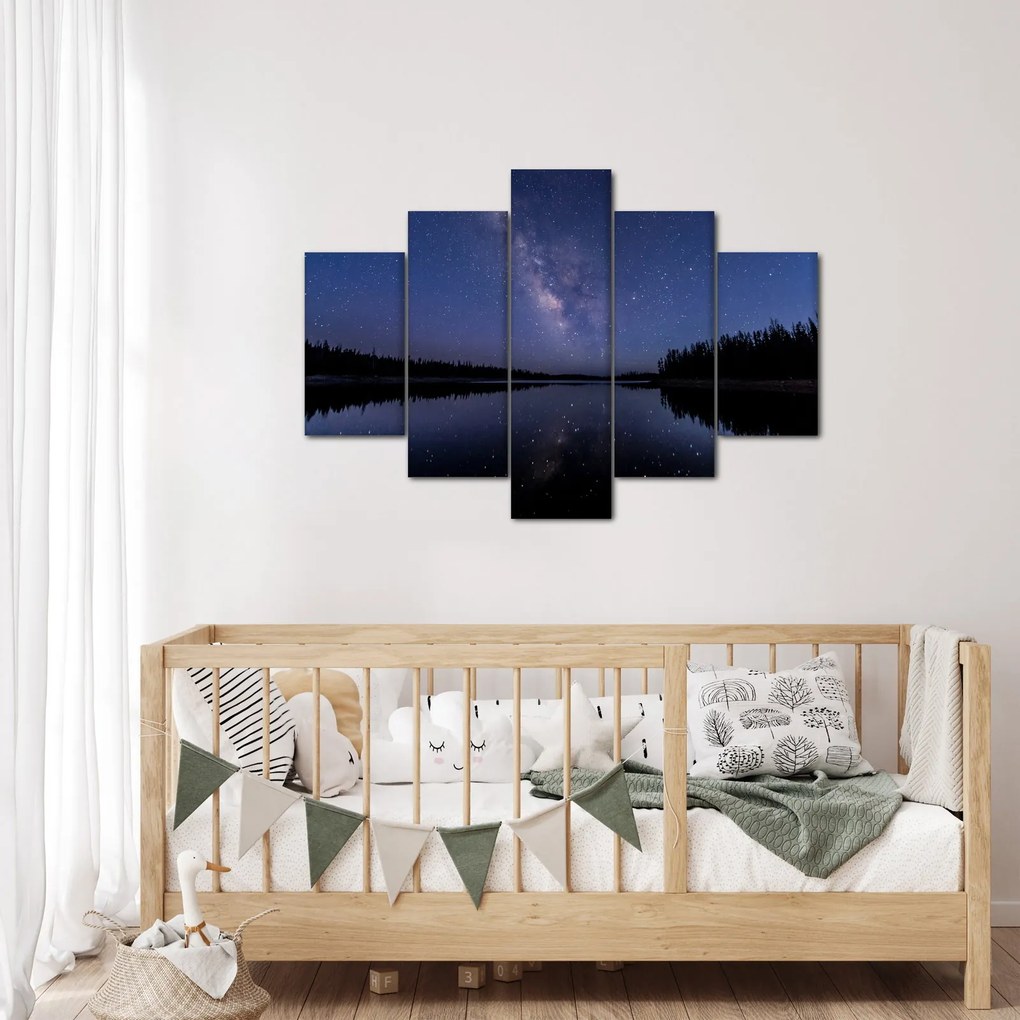 Tablou cu cerul nocturn (150x105 cm)