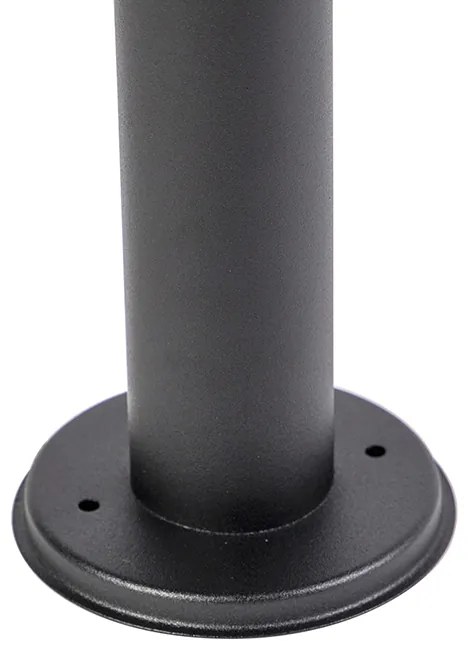 Lampă inteligentă de exterior neagră 50 cm IP44 inclusiv WiFi ST64 - Gleam