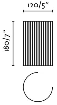 Aplică FARO 63435 TRAMA 1xE14/7W/230V alb
