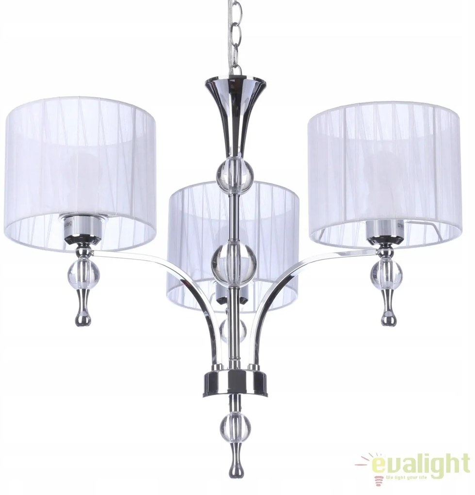 Candelabru design elegant Impress 3 White