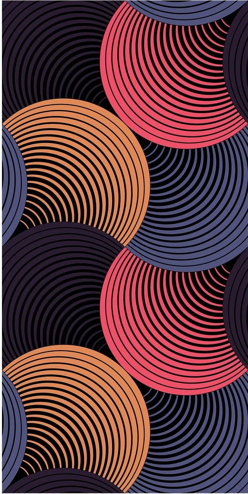Tapet - Abstracție cercuri II.