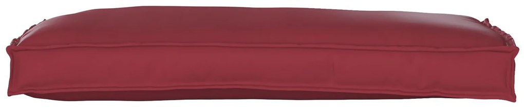 vidaXL Perna pentru palet pentru bancă bordo, 100 x 40 x 8 cm, din țesătură Oxford