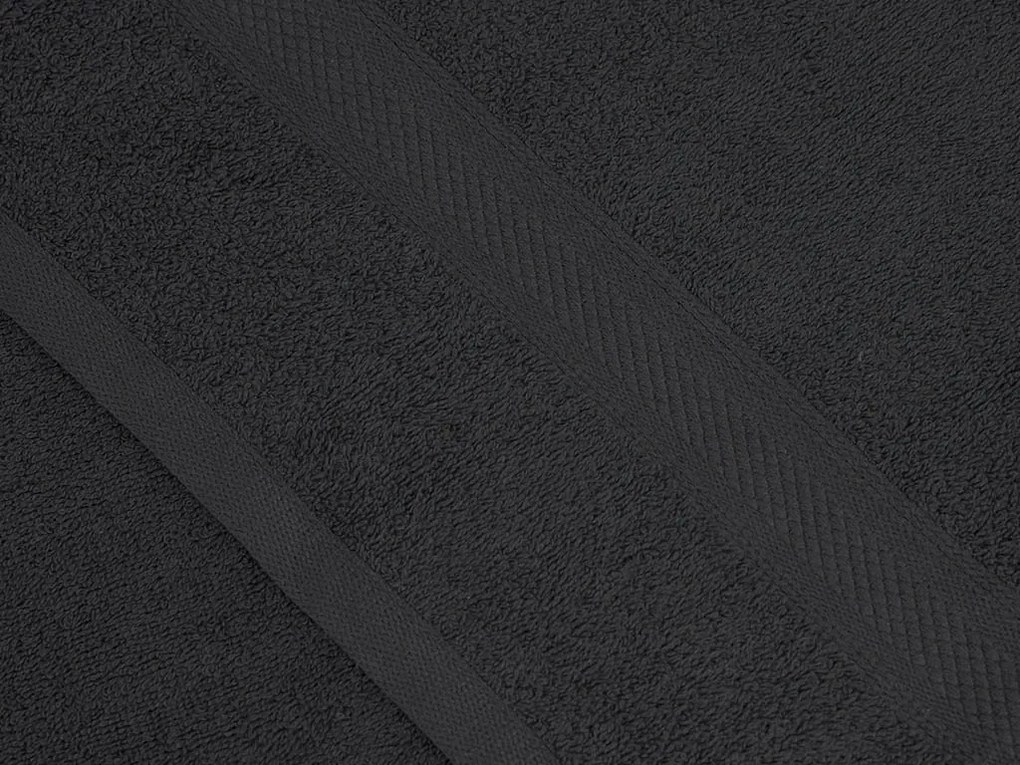 Prosop CLARYSSE ELEGANCE 60x110 cm antracit, 100% bumbac