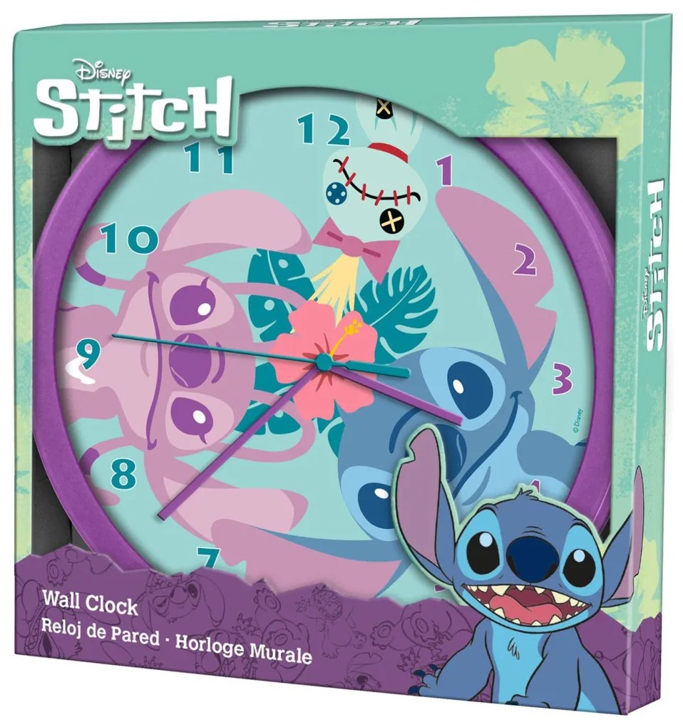 Disney Lilo și Stitch Island ceas de perete 25 cm