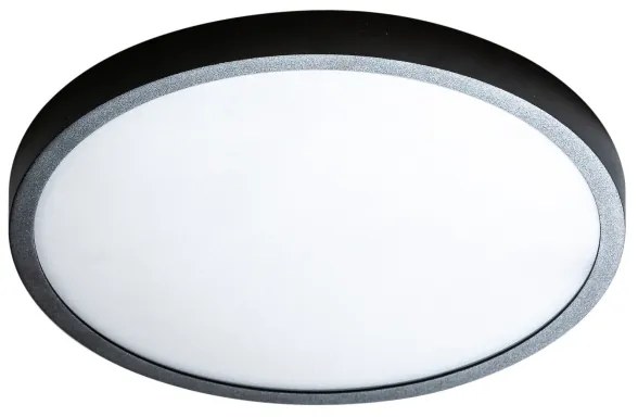 Plafonieră LED MALTA LED/24W/230V d. 30 cm neagră Azzardo AZ4243