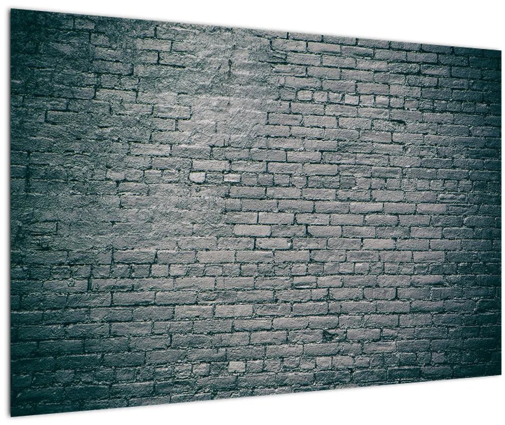 Tabloul cu perete din cărămidă (90x60 cm)
