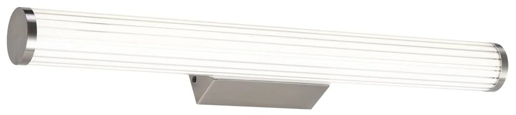 Lampă de perete retro Gunmetal 60cm incl. LED IP44 - Coco