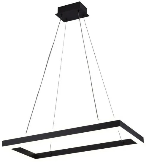 Lustră LED dimabilă pe cablu LED/80W/230V 3000-6500K + telecomandă