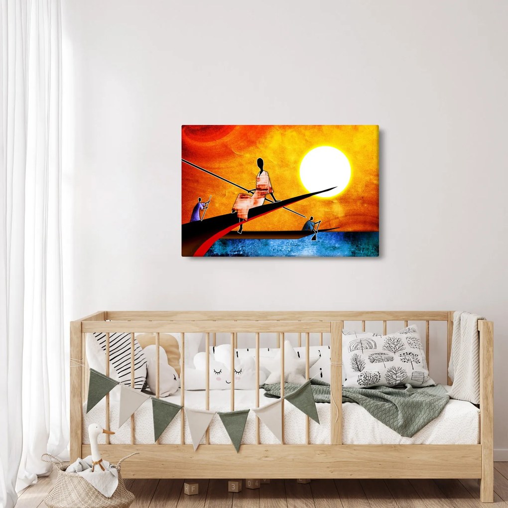 Tablou picturii epochale străveche (90x60 cm)