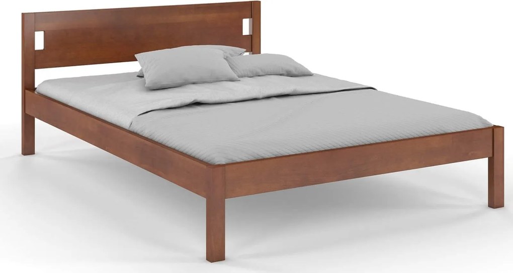 Pat lemn masiv Axel Fag Personalizabil - 120x200, Natur