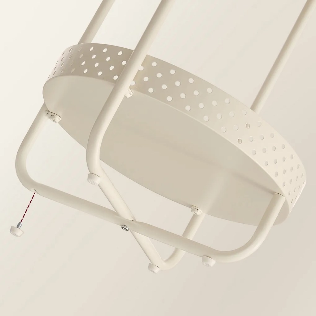 Măsuță auxiliară E1015 CRM, crem