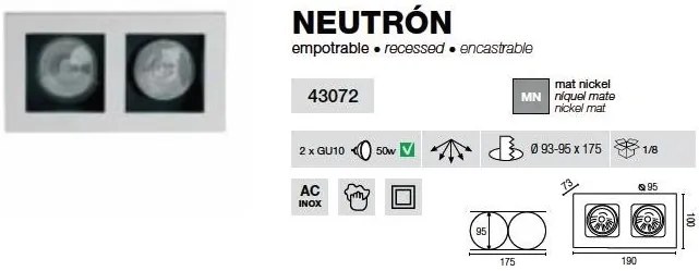 Spot incorporabil Neutron 43072