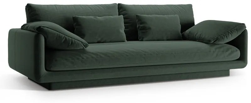 Canapea verde-închis 220 cm Torino – Micadoni Home