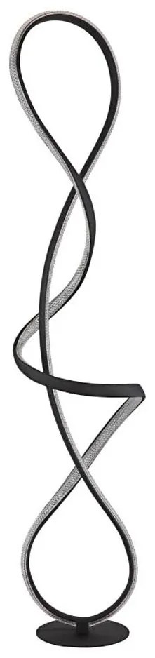 Lampadar LED Globo 67341SS SWIRL LED/36W/230V negru