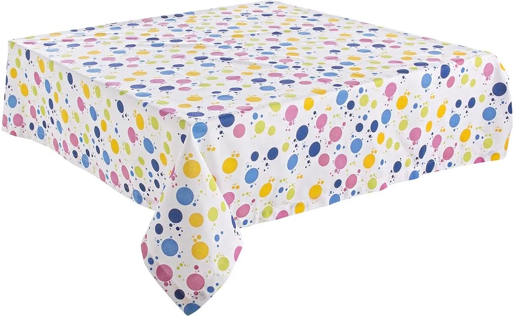 Fata de masa din bumbac Bubble 140 cm x 180 cm